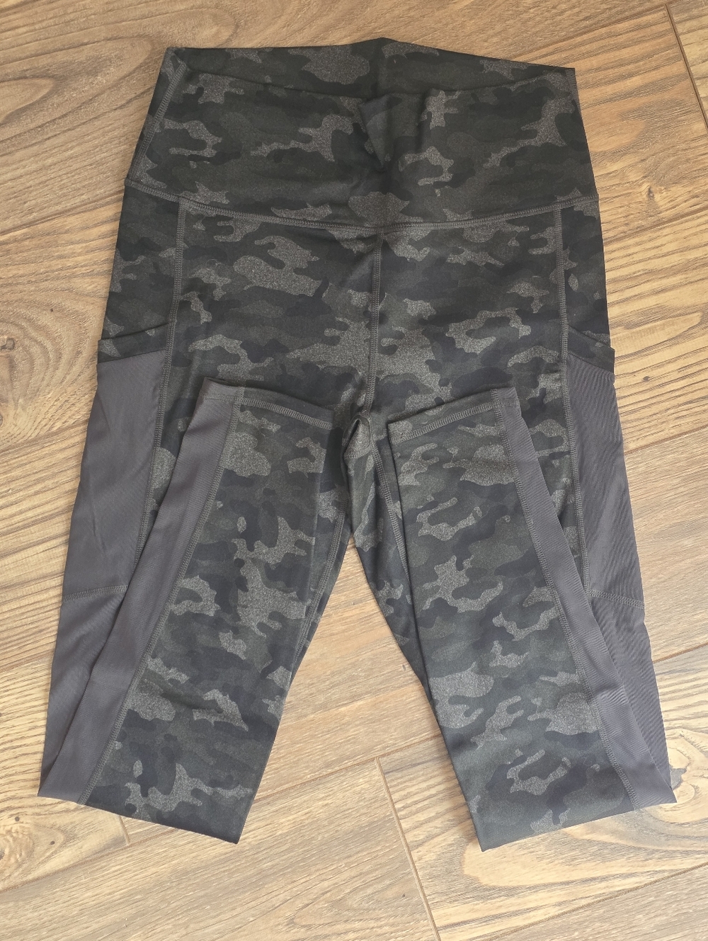 Fabletics Camo High-Waist Workout Capris